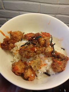 Foto resep Chicken Popcorn Bento