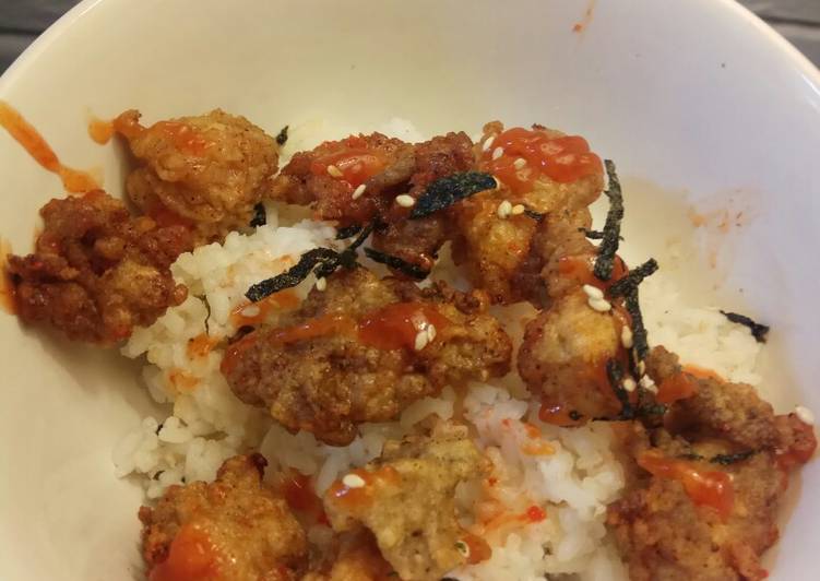 Chicken Popcorn Bento