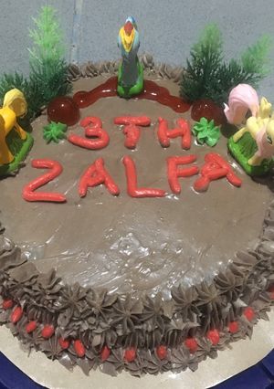 Foto resep Brownies base cake tart