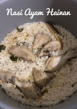 Foto resep Nasi Ayam Hainan (Simple Enak)
