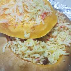 يقطين محشي بالرز-レシピのメイン写真
