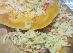 صورة لوصفة يقطين محشي بالرز