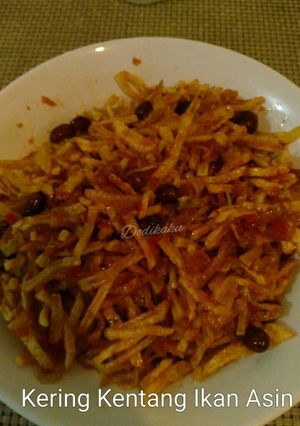 Foto resep Kering Kentang Teri Asin