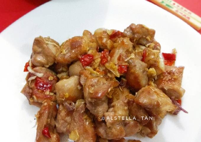Ayam Sereh Pedas (Vietnamnese Lemongrass Chicken)