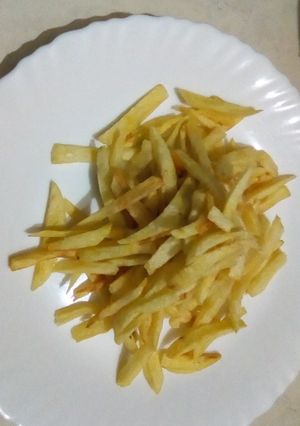 A picture of French fries.
