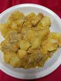 Lemon Chicken with Potatoes in a Pot