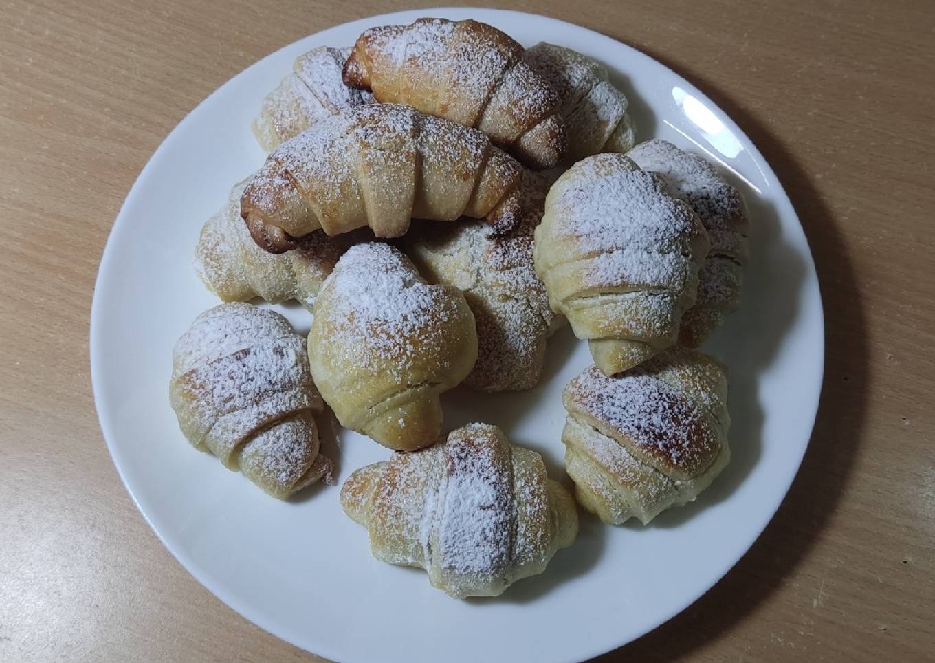 Croissants de brioche
