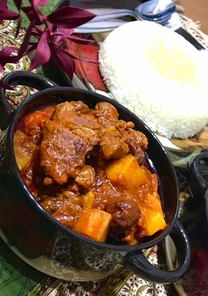 عکسی از دستور تاس کباب گوشت