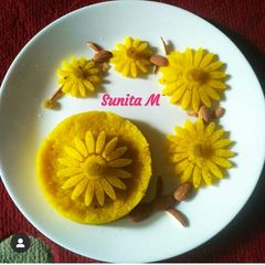 A picture of Rava kesari.