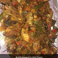A picture of My style(Pepper chicken).