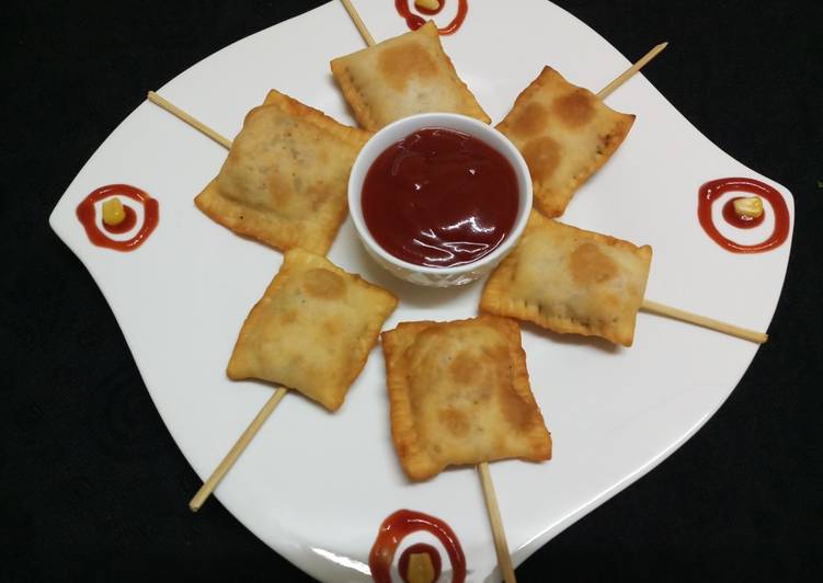 Steps to Make Homemade Paneer Pizza Pockets