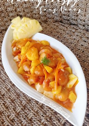 Foto resep Udang Crispy Saus Nanas