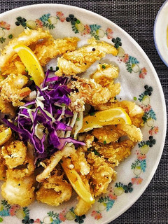 簡易｜簡單脆炸魷魚(附影片) 的食譜成品照片