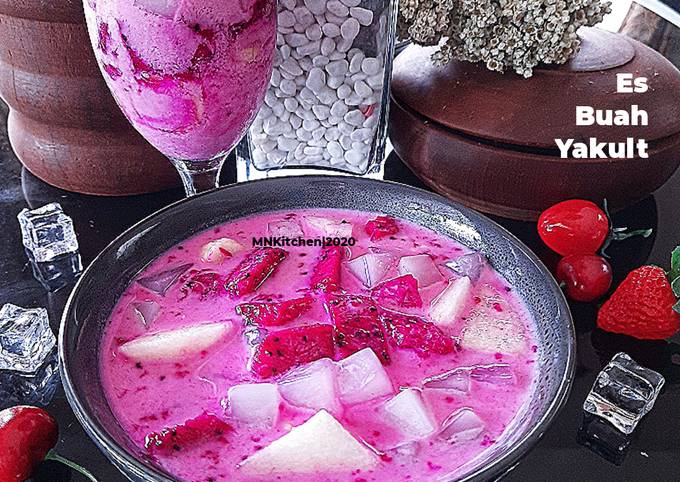 Resep Es Buah Yakult Oleh Minie Nora Mnkitchen Cookpad