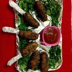 A picture of Methi lollipops.