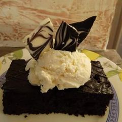 A picture of Chocolate Brownie(eggless).