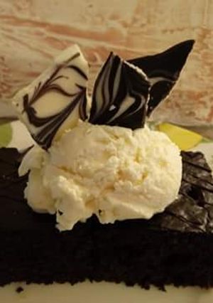 A picture of Chocolate Brownie(eggless).