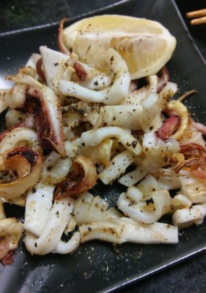 烤魷魚（氣炸鍋） 的食譜成品照片