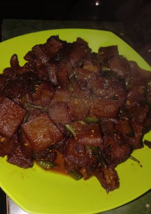 Foto resep Tumis kikil kecap