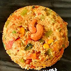 A picture of Oats upma.