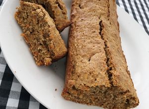 Una foto de Budín de Zanahoria Integral