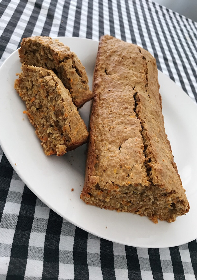 Una foto de Budín de Zanahoria Integral