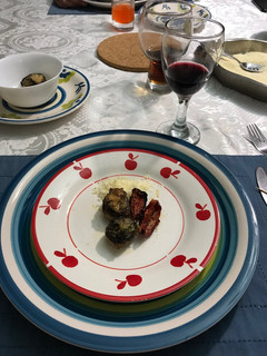 Una foto de Champiñones rellenos
