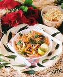 SPAGHETTI BHEL / Restaurant style spaghetti chaat 😋