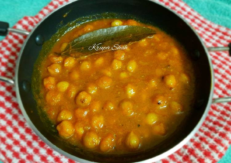 Simple Way to Make Speedy Chole