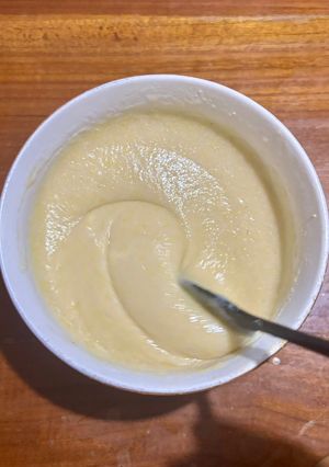 Foto resep Puree Cream Soup Ayam Jagung