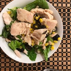 A picture of Tuna salad.