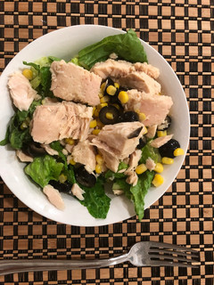 A picture of Tuna salad.