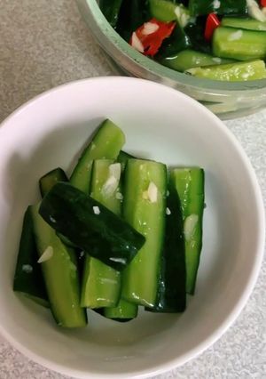 清爽開胃醃黃瓜 的食譜成品照片