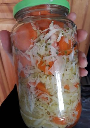Una foto de Repollo en vinagre