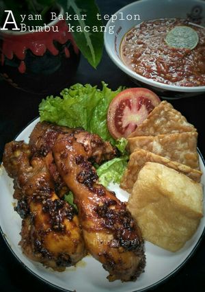 Foto resep Ayam Bakar Teplon Bumbu Kacang