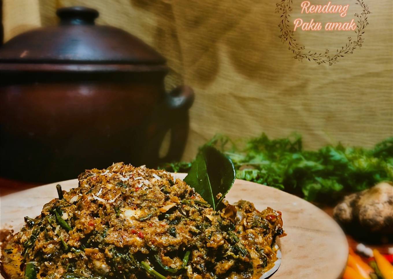 Rendang Paku Amak