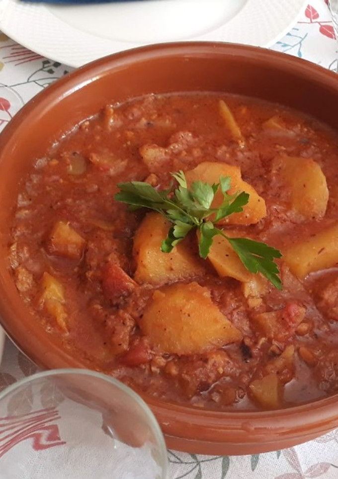Una foto de Cazuela de patatas
