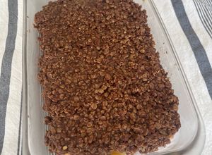 Una foto de Turrón de quaker