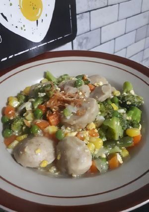 Foto resep Cap Cay Bakso Sapi