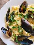 Fettuccini con choritos