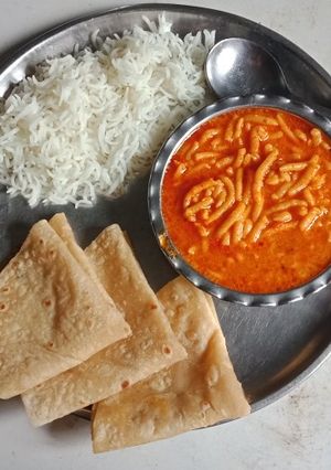 ગાંઠીયા નુ શાક(Ganthiya Nu Shak Recipe In Gujarati) રેસીપી મુખ્ય ફોટો