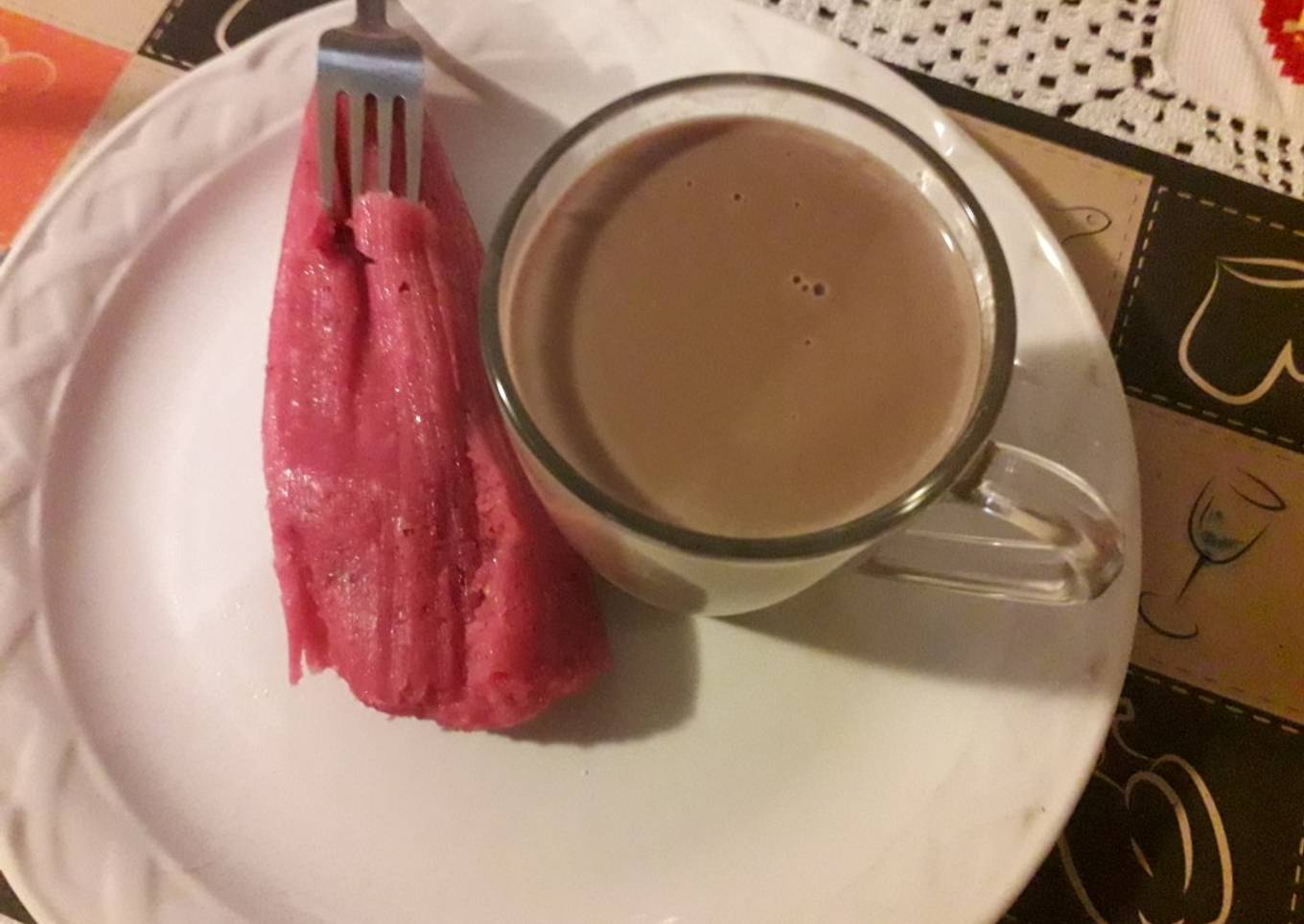 Atole de chocolate (cocoa)