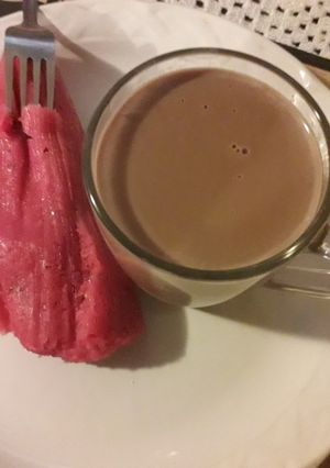 Una foto de Atole de chocolate (cocoa)