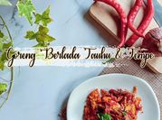 Gambar tempe goreng pedas