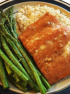 A picture of Oven Poached Salmon.