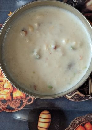 A picture of Kewra kheer.