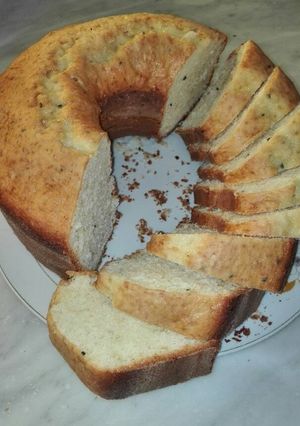 صورة لوصفة كيك عادي للشاي