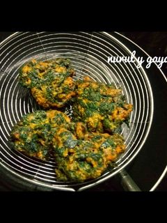 Foto resep Bakwan Daun Singkong 🌿🌿🌿