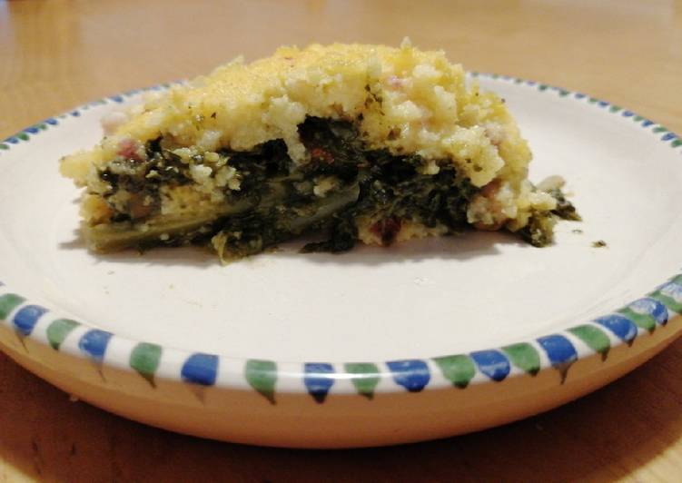 Farinata di cavolo nero e speck