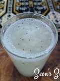 Sun Melon Juice with Basil Seeds